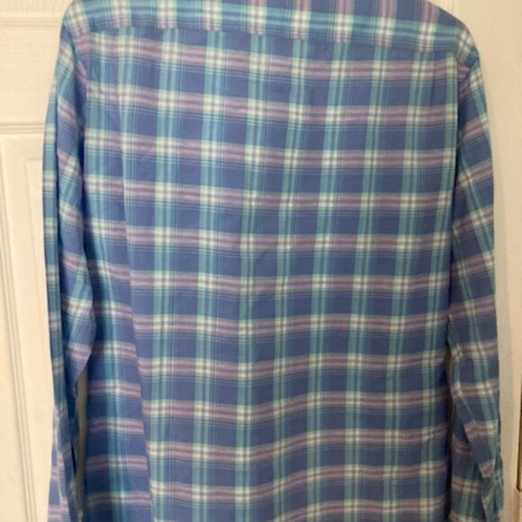 Faherty Movement Long Sleeve Shirt Mens Large - Picture 2 of 3